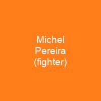 Michel Pereira (fighter)