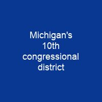 Michigan's 10th congressional district