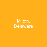 Milton, Delaware