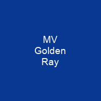 MV Golden Ray