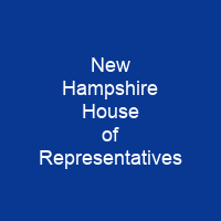 New Hampshire House of Representatives