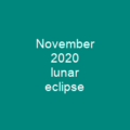 November 2020 lunar eclipse