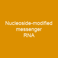 Nucleoside-modified messenger RNA