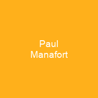 Paul Manafort