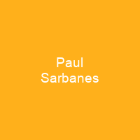 Paul Sarbanes