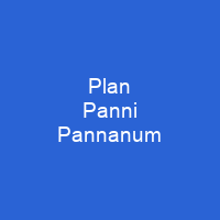 Plan Panni Pannanum