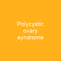 Polycystic ovary syndrome