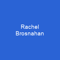 Rachel Brosnahan