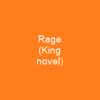Rage (King novel)