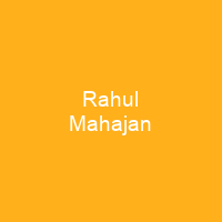 Rahul Mahajan
