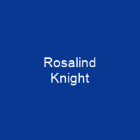 Rosalind Knight