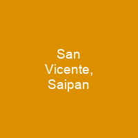 San Vicente, Saipan