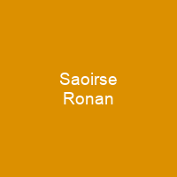 Saoirse Ronan