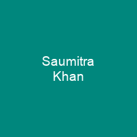 Saumitra Khan