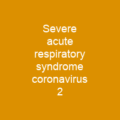 Severe acute respiratory syndrome coronavirus 2