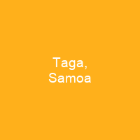 Taga, Samoa