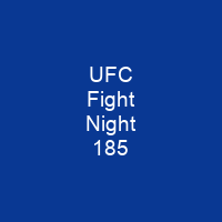 UFC Fight Night 185