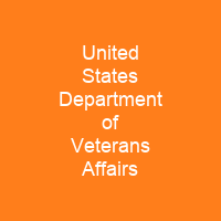 United States Department of Veterans Affairs