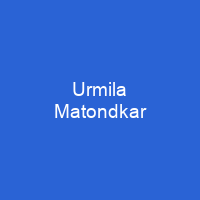 Urmila Matondkar
