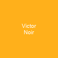 Victor Noir