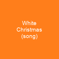 White Christmas (song)