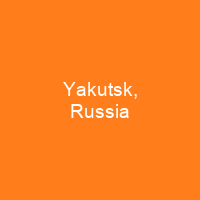 Yakutsk, Russia