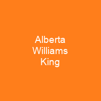 Alberta Williams King