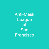 Anti-Mask League of San Francisco