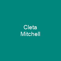 Cleta Mitchell
