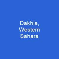 Dakhla, Western Sahara