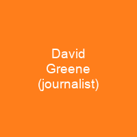 David Greene (journalist)