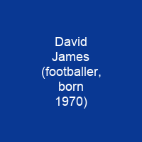 David James (footballer, born 1970)