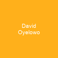 David Oyelowo