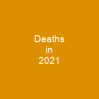 Deaths in 2021