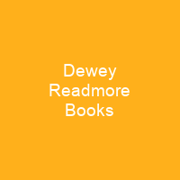 Dewey Readmore Books