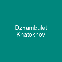 Dzhambulat Khatokhov
