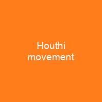 Houthi movement