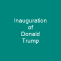 Inauguration of Donald Trump