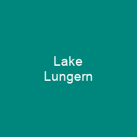 Lake Lungern