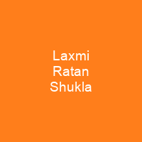 Laxmi Ratan Shukla