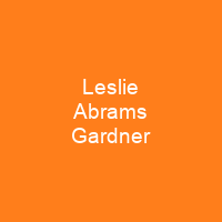 Leslie Abrams Gardner