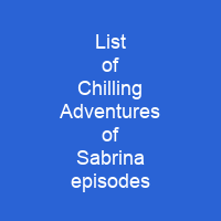 List of Chilling Adventures of Sabrina episodes