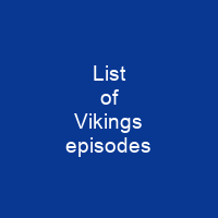List of Vikings episodes