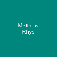Matthew Rhys