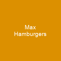 Max Hamburgers