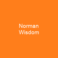 Norman Wisdom