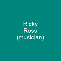 Ricky Ross (musician)