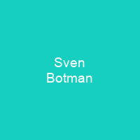 Sven Botman