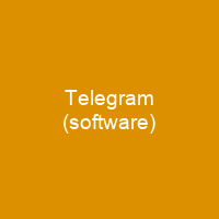 Telegram (software)