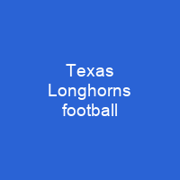 Texas Longhorns football